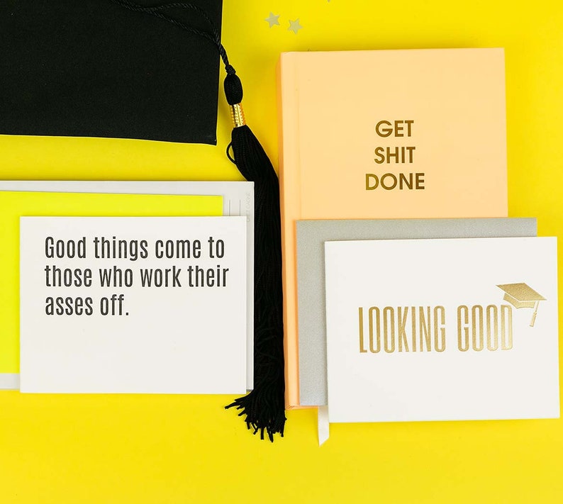 Good Things Come Letterpress Card image 3