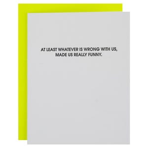 Nous avons du mal à nous amuser - Carte typographique
