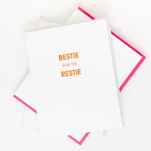 Bestie for the Restie - Carte typographique