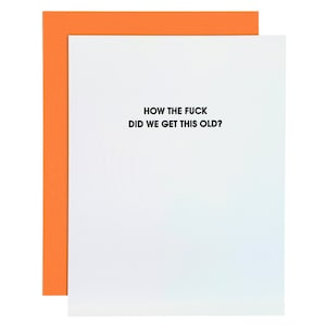 Comment avons-nous vieilli ? - Carte typographique