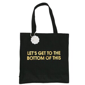 Aller au fond des choses - Sac fourre-tout surdimensionné