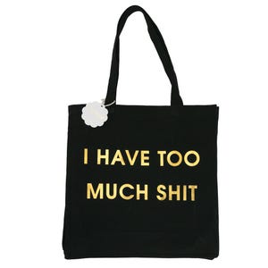 J'ai trop de merde - Tote bag oversize