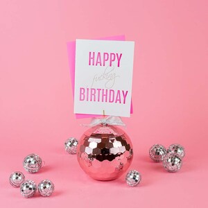 Joyeux anniversaire - Carte typographique