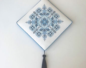 Snowflake Square Cross Stitch pattern download