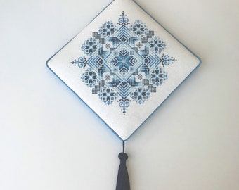 Snowflake Square Cross Stitch pattern download