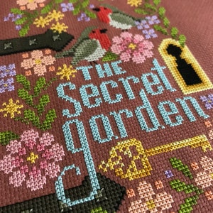 The Secret Garden SAL, Stitching Book Club