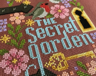 The Secret Garden SAL, Stitching Book Club