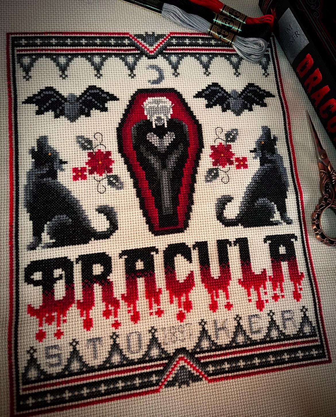 Dracula Stitch-A-Long
