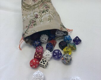Floral Dice Bag *MISPRINT*