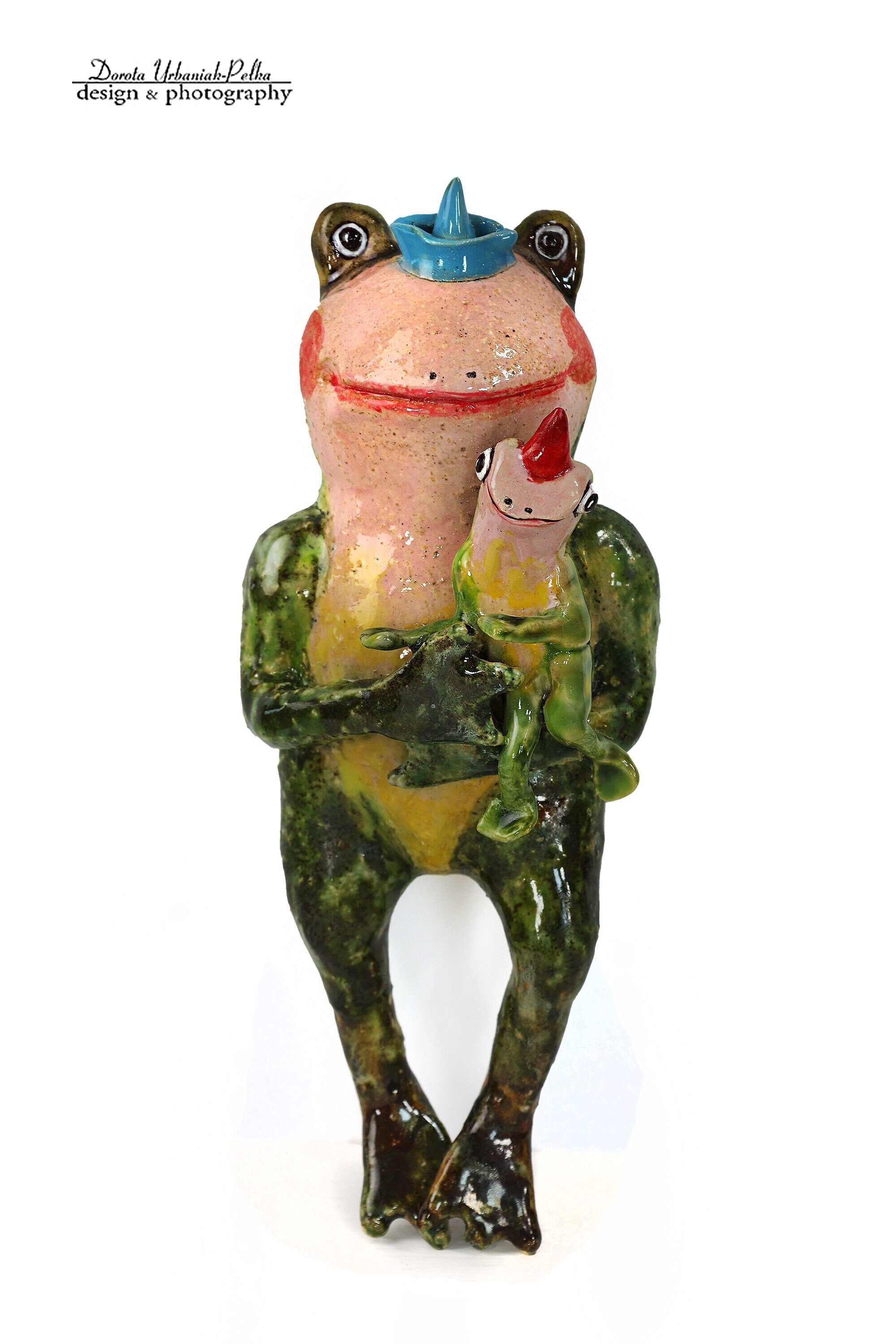 Birth  in the Green Swamp - Public Display - hanging ceramic sculpture from the "Parallel World" collection