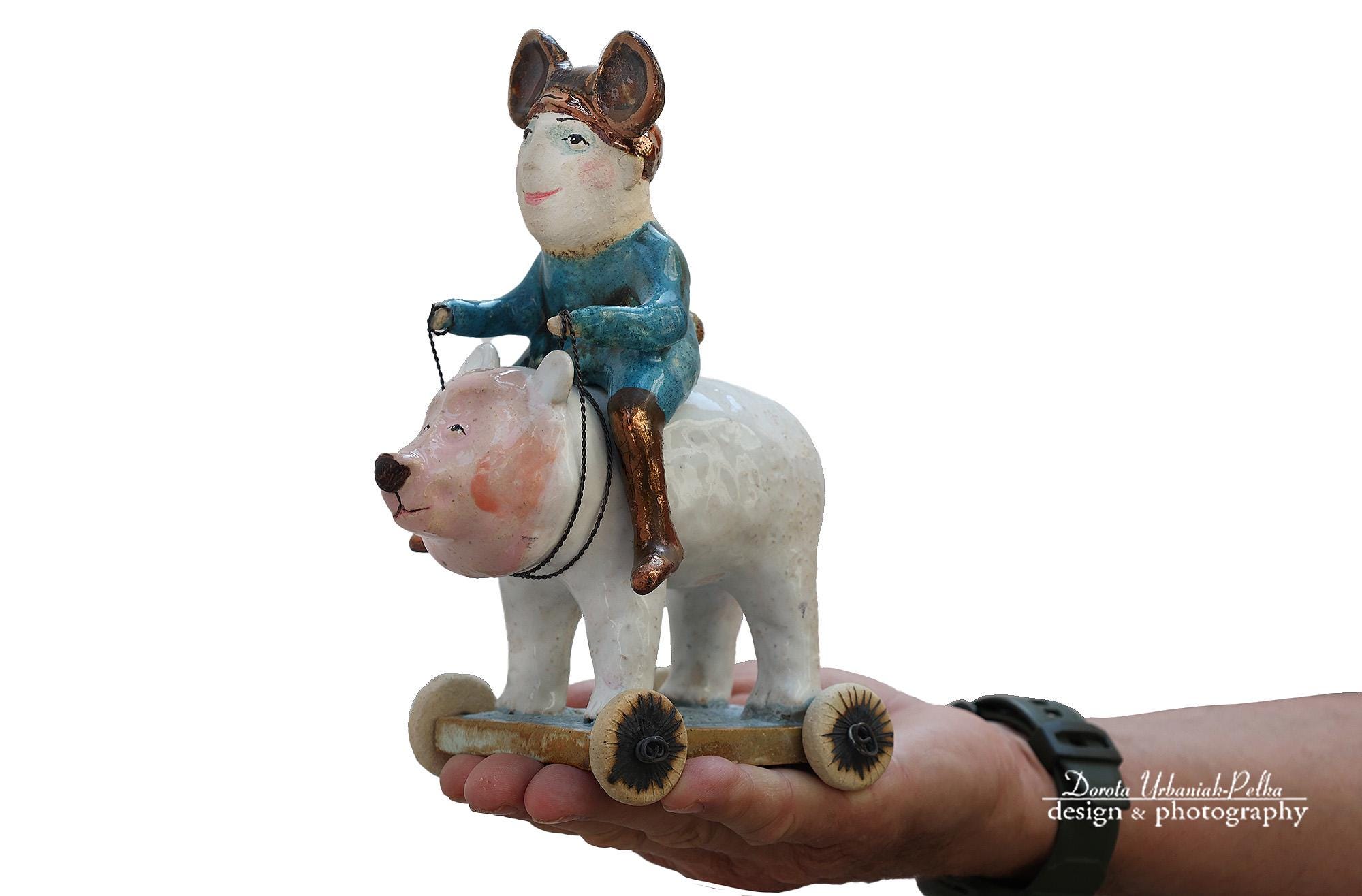 German Porcelain Dog Figure (RHA) German Porcelain Dog Figure (RHA)