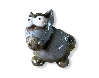 Donkey XS figurine in ceramic