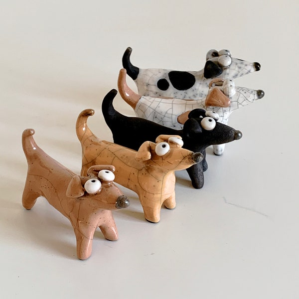 Ceramic Dog Figüre Etsy