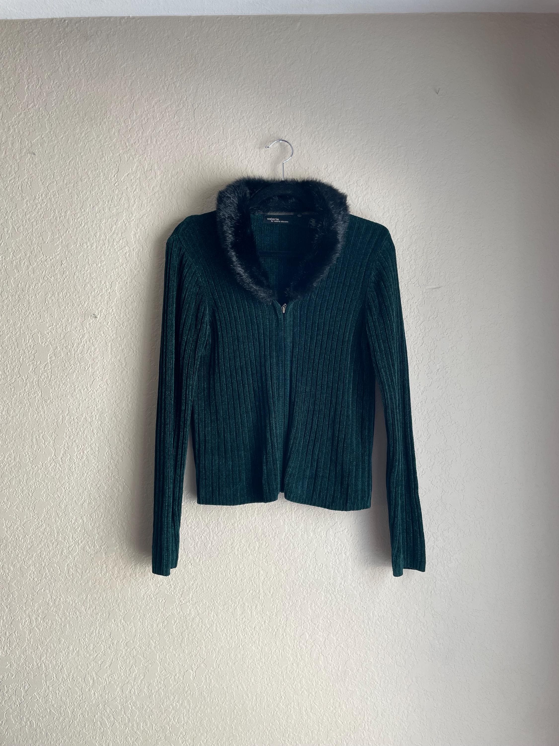 Gilet Valerie Stevens - Fausse Suède Marron Et Fourrure - Taille S - Occasion Très Bon état - Style Bohème Hiver