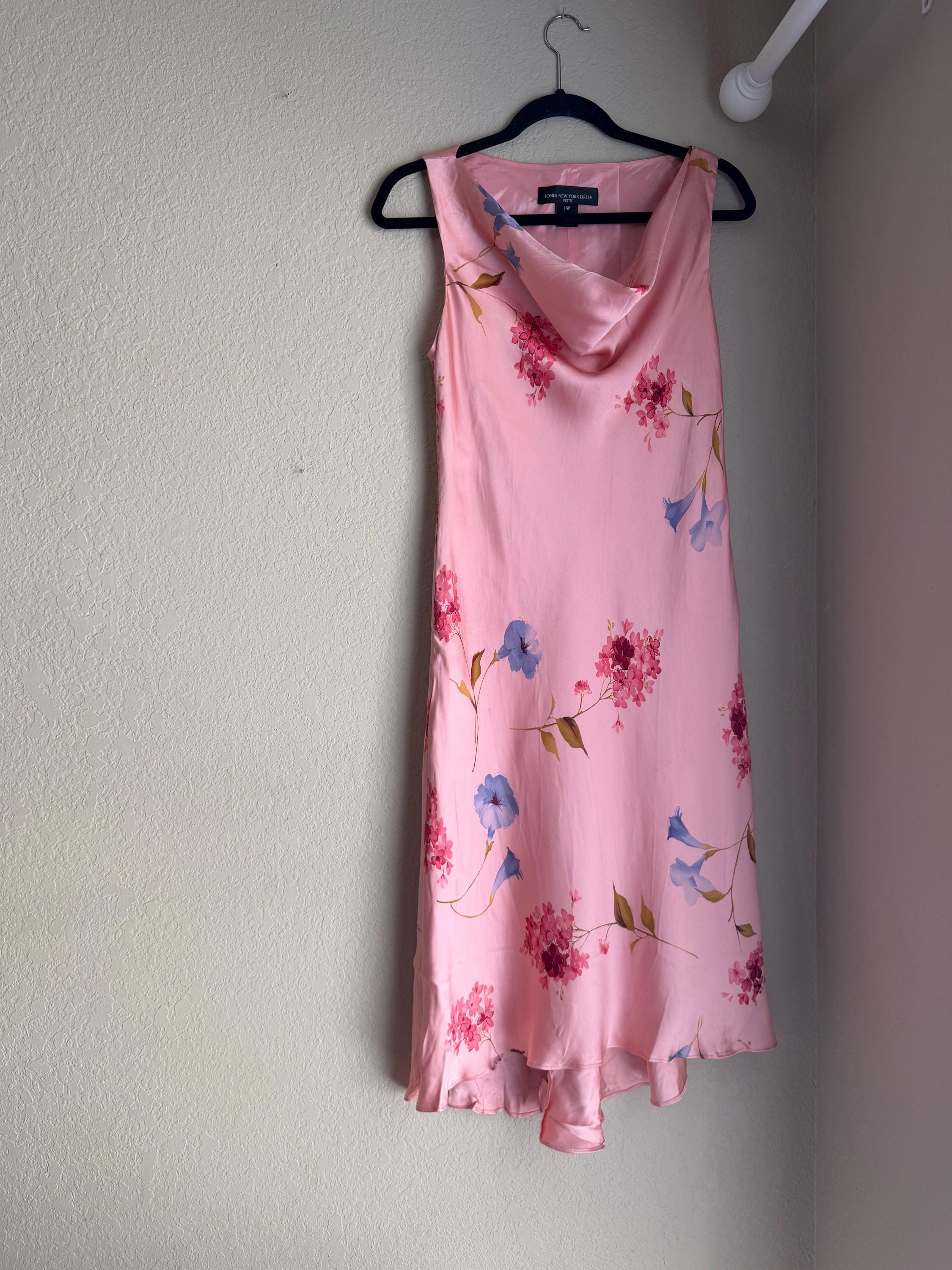 blue dress for baby girl 2000s Floral Print Halter Dress – Calico main image 0