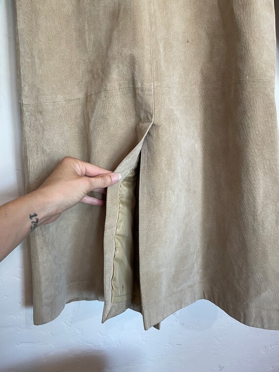 2000'S GENUINE SUEDE COAT