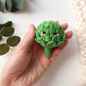 Crochet artichoke kawaii - Baby Shower Gift, nursery decor, room decor,Vegetables kawaii,Crochet baby toy ,Kawaii,food toy,  food kawaii