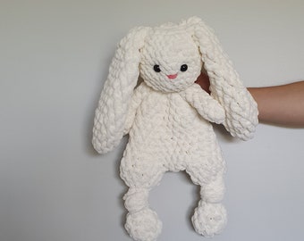 Crochet big rabbit Snuggler, Very big lovey rabbit, Crochet bunny , bunny Snuggler, crochet big bunny,crochet soft  Snuggler