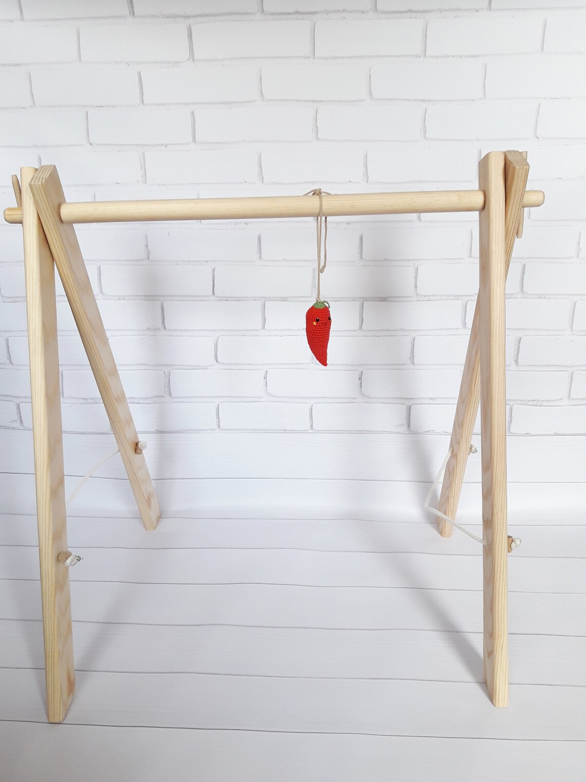 Baby Gym Toys Turnips Chili Rattles Play Gymbaby Etsy