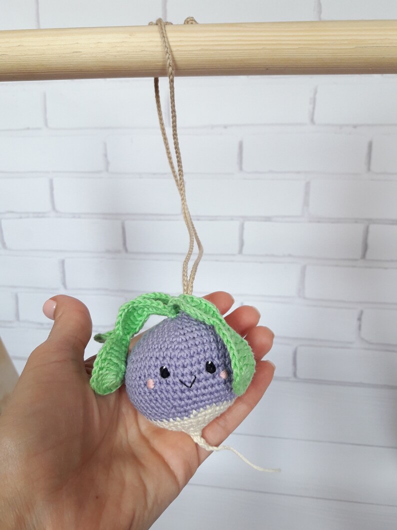 Baby Gym Toys Turnips Chili Rattles Play Gymbaby Etsy