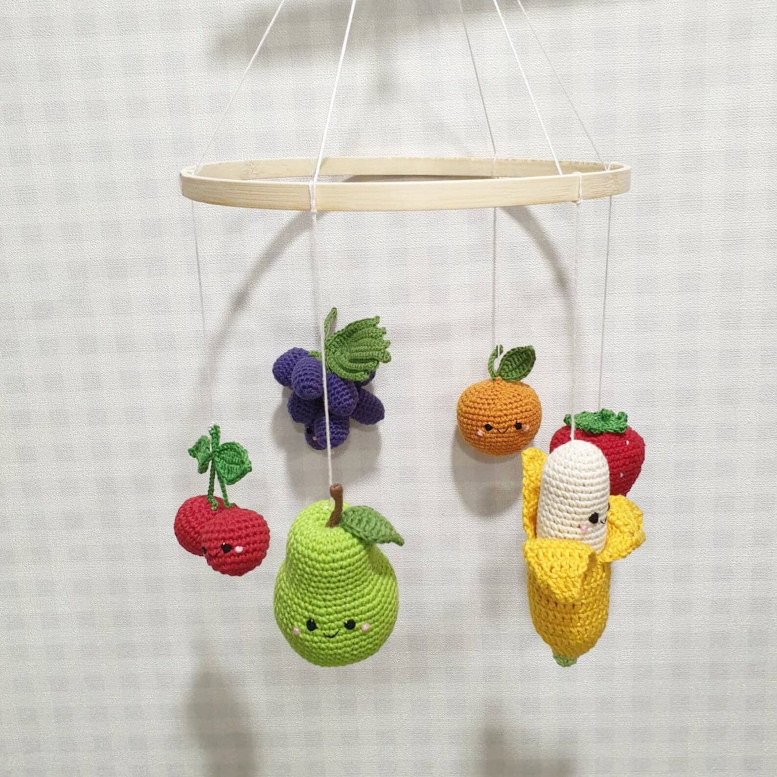 Baby Mobile Fruits Baby Mobile Baby Crib Mobile modern Etsy