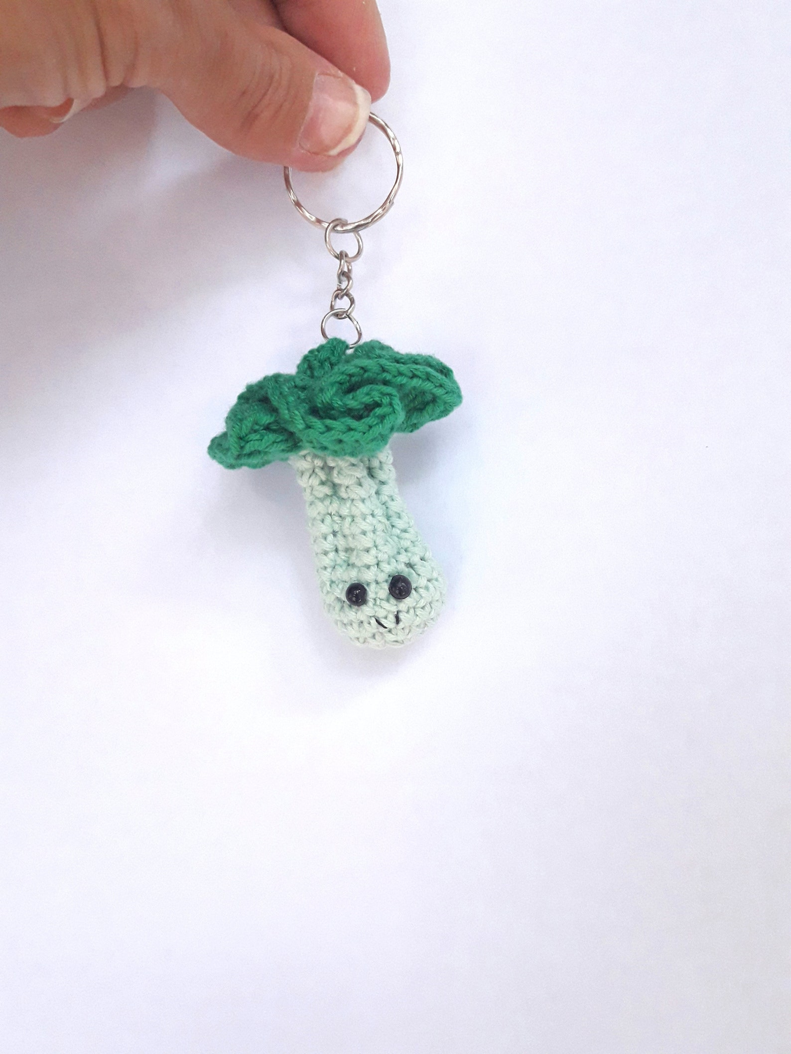 Eggplant kawaii Keychain Crochet Keychain Amigurumi Etsy