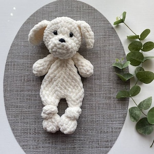 Crochet small dog Snuggler, Very small lovey dog, Crochet dog , dog Snuggler, crochet small dog ,crochet soft  Snuggler