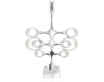 STERLING SILVER David Anderson Norway Viking Replica Brooch