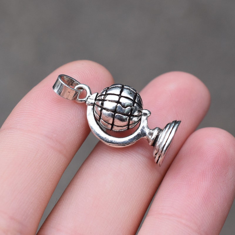 Globe Pendant - Etsy