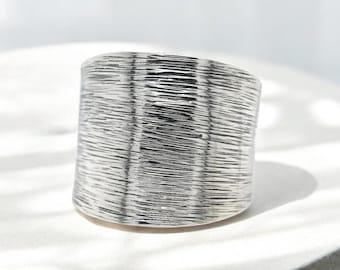 Frank REBAJES ヴィンテージ スターリングシルバー モダニスト カフ