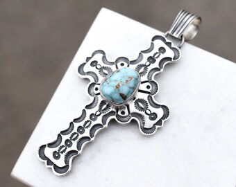 Native American Cross Pendant - Etsy