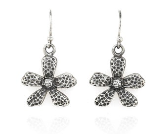 Sterling Silber Silpada Blumen Ohrringe W1155, Artisan 925 Silber Ohrringe, Sterling Blumen Ohrringe, Sterling Silpada Schmuck