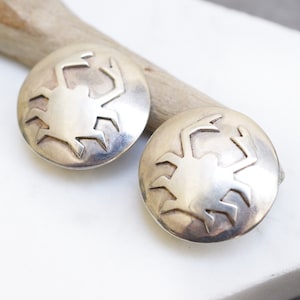 Sterling Silver Miguel Garcia Crab Clip On Earrings, Sterling Silver Crab Earrings, Miguel Garcia Jewelry, Cancer Jewelry, Mexican Clip On