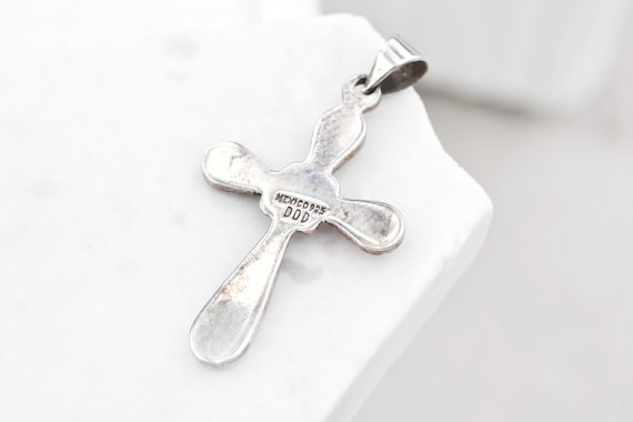 Sterling Silver DOMINIQUE DINOUART Cross Pendant,… - image 2