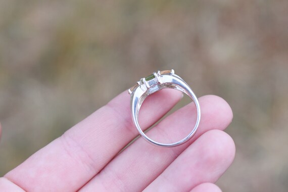 Sterling Silver Multigem Ring, Sterling Multigem … - image 3