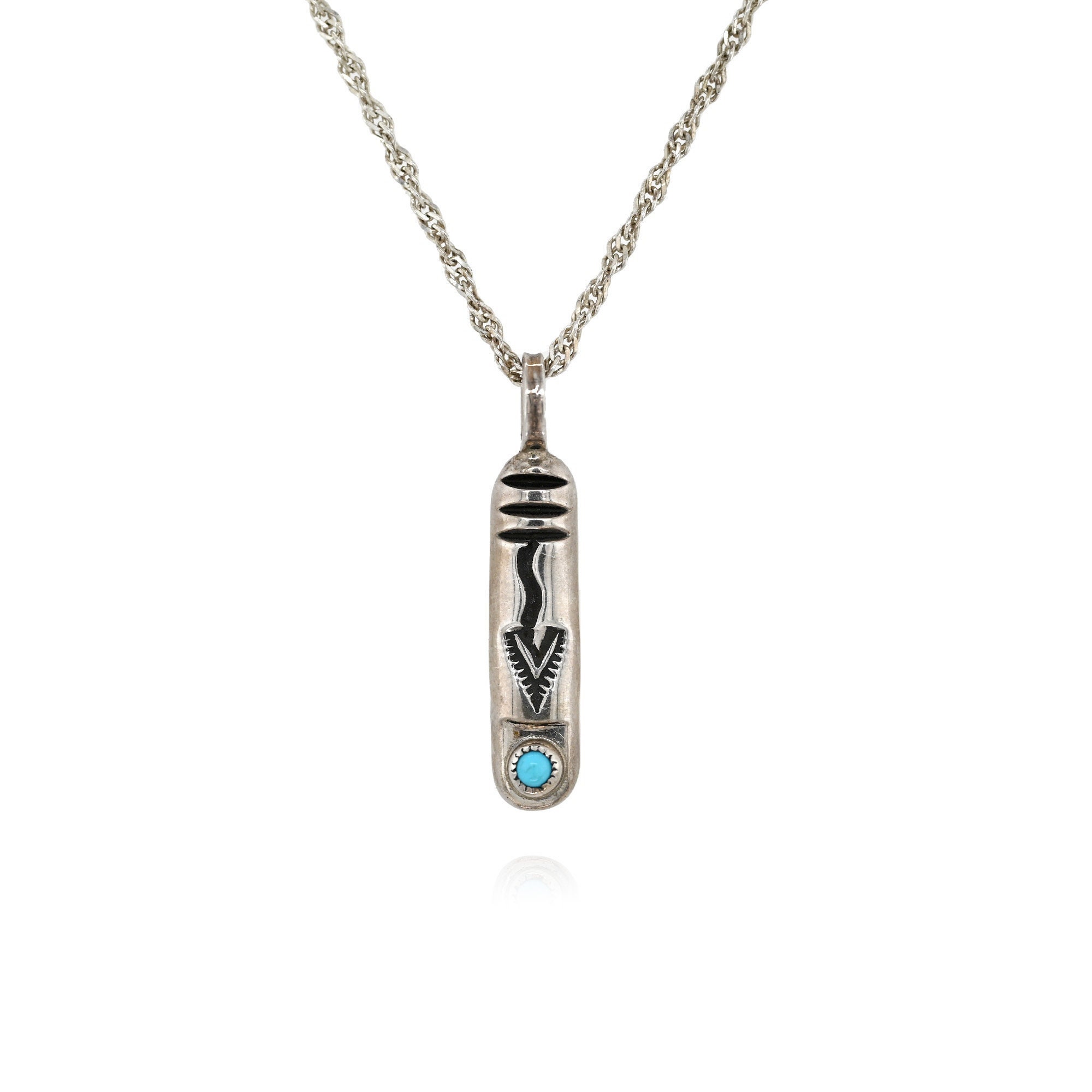 USA製NAVAJO族ヴィンテージネイティブアメリカンSTERLING