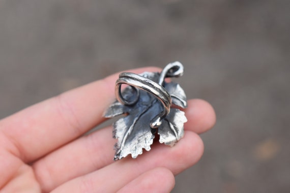 One of a Kind Sterling Silver Gemstone Crab State… - image 3