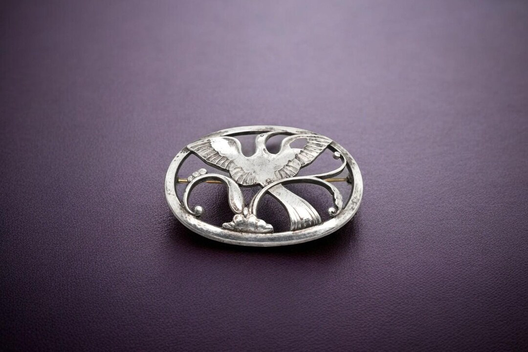 スターリングシルバー サイン入り GEORG JENSEN #238 デンマーク
