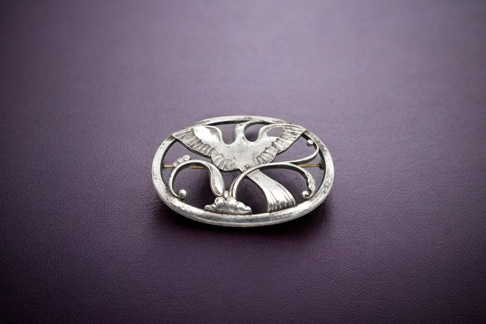 スターリングシルバー サイン入り GEORG JENSEN #238 デンマーク