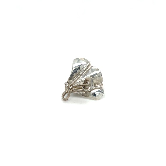 Sterling Silver Calla Lily Ring Tie Tack, Sterlin… - image 3