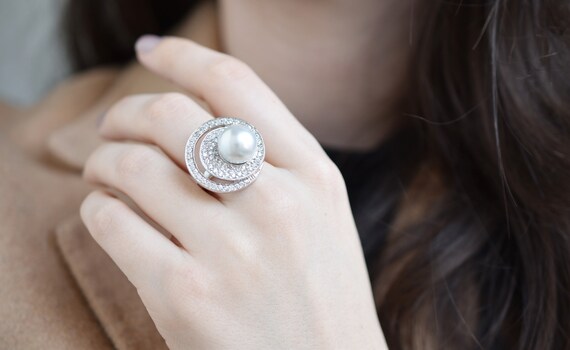 Pave cz deals ring