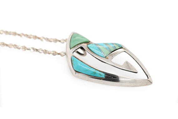 Sterling Silver Carolyn Pollack Relios Turquoise … - image 3