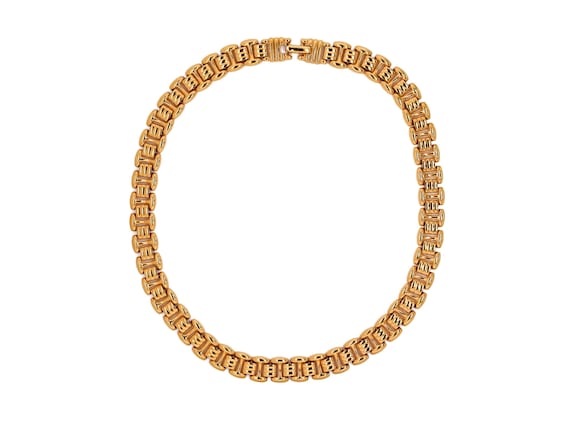 Napier Gold & Topaz Choker Necklace Vintage – Estate Beads & Jewelry