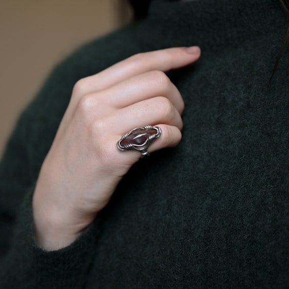 Sterling Silver Carolyn Pollack Southwestern Pietersite Ring