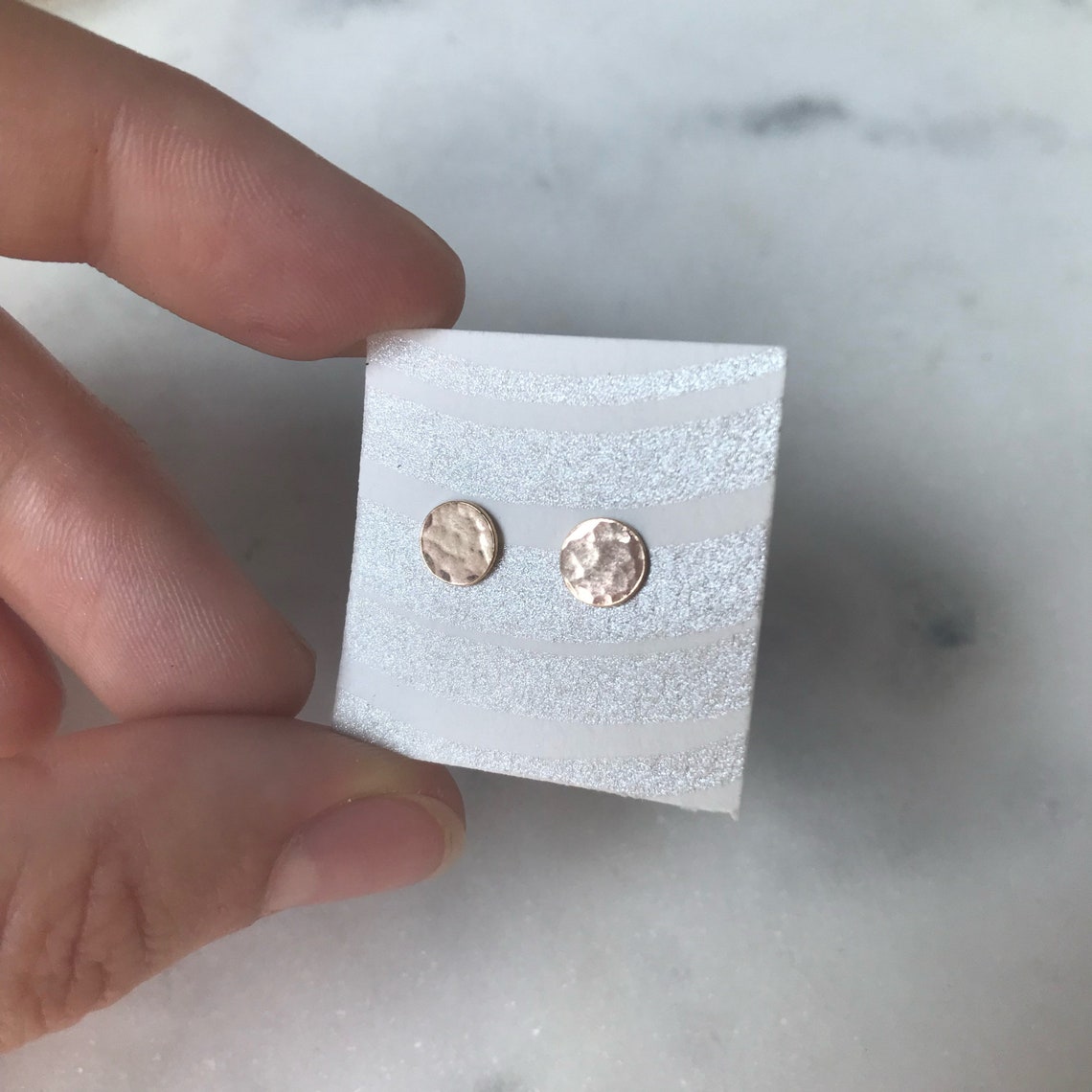 Moonbeam Glow Piercing Front 14K