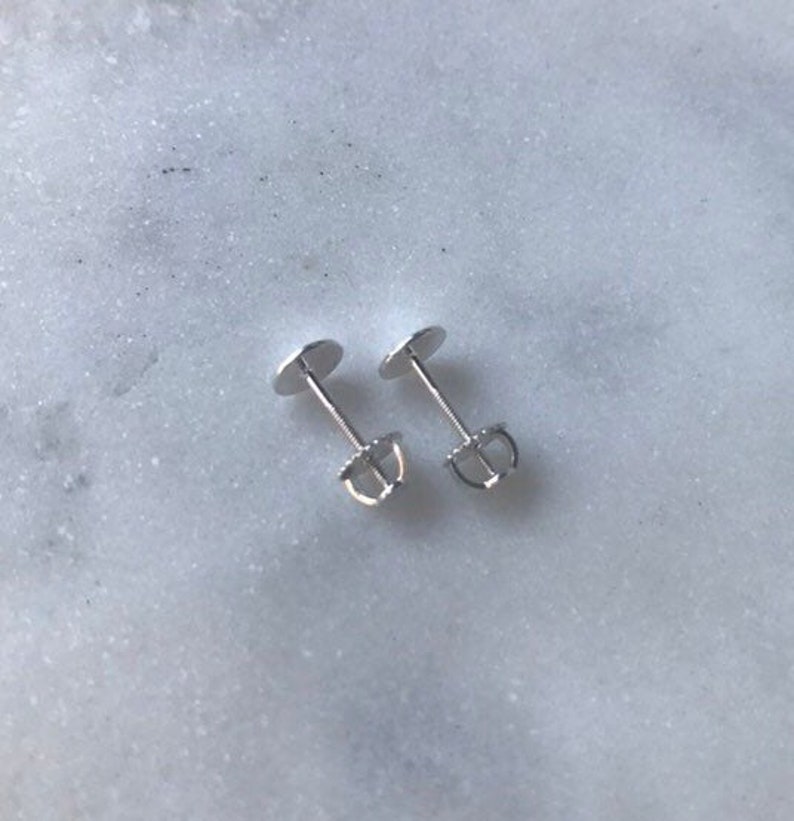Threaded Screw UPGRADE For Stud Earrings Secure Backing Etsy