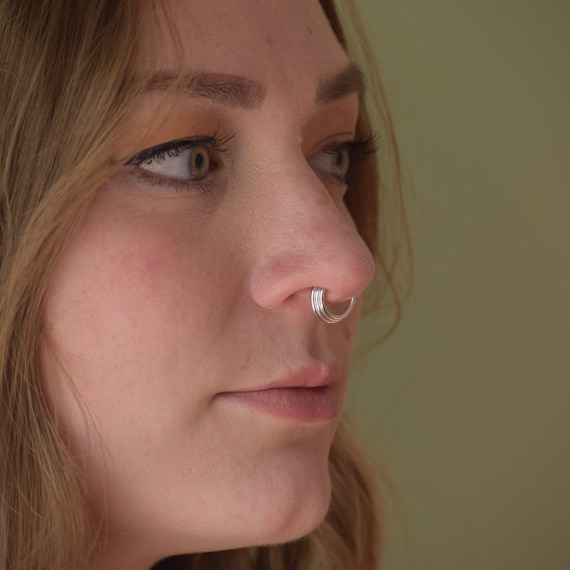 Septum triple best sale ring