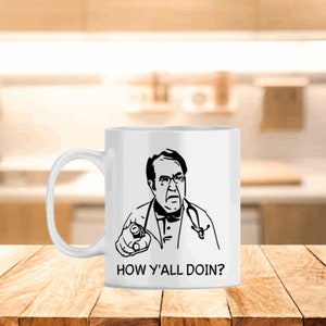 ECKOI Novelty Dr. Now Mug Dr. Nowzaradan Dr. Now gift My 600 lb life You  have one munt to lose turdy pounds Dr. Now Funny Coffee Mug Cool Dad Gifts