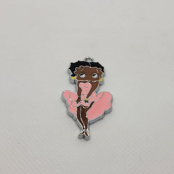 Betty Boop Charms-DIY Charms for Jewelry Making-Wholesale Charms-Charm Vendor-Bling Charm-Charms for Bangles-Charms for Bracelets