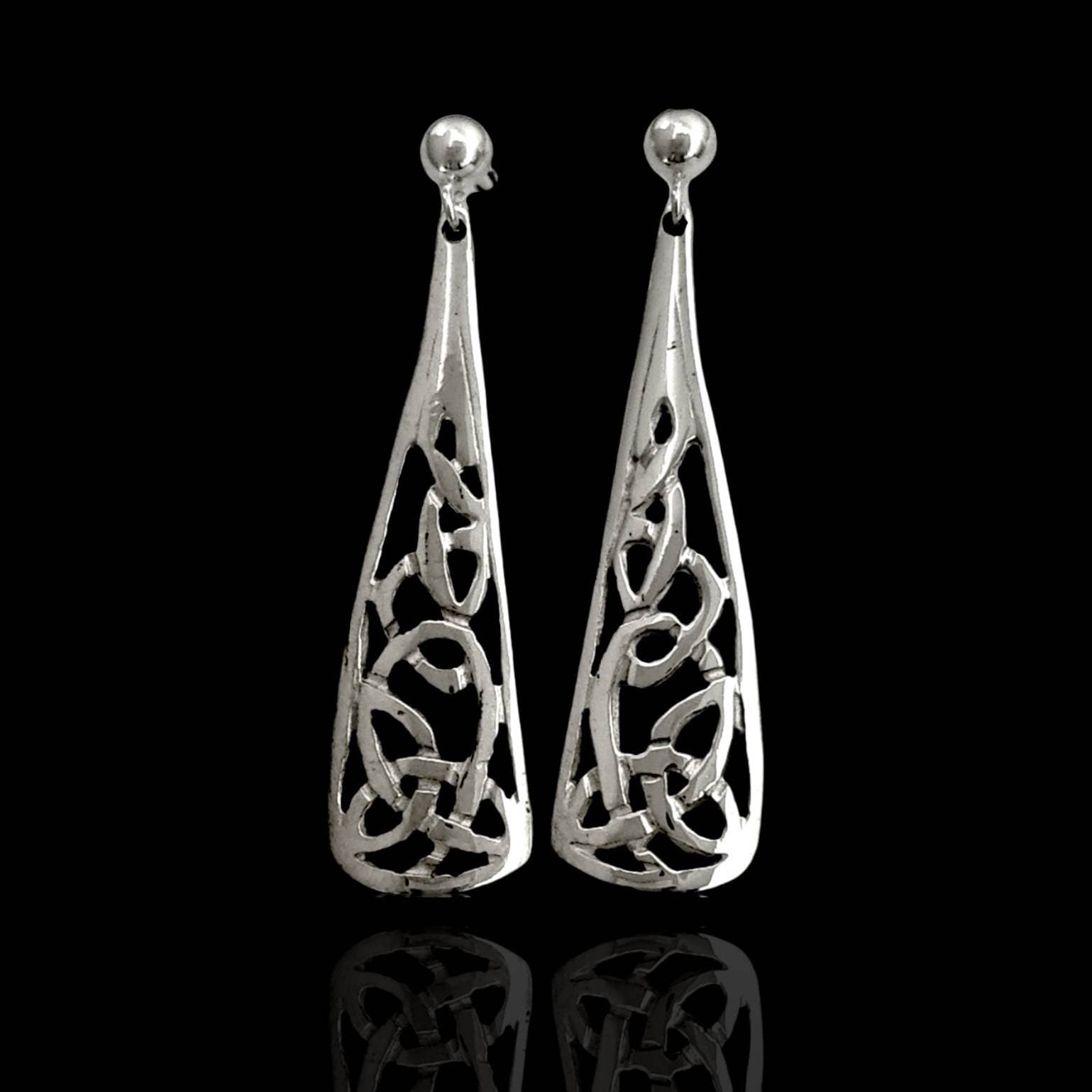 Collana Con Luna Celtica Per Donna Collana Con Ciondolo In Pietra Di Luna Con Nodo Celtico In Argento Sterling 925 Collana Con Mezzaluna Irlandese